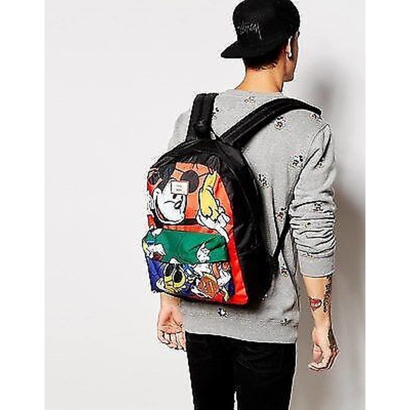 Vans Off The Wall Old Skool II Disney Mickey Mouse & Friends Backpack Bag main image 6